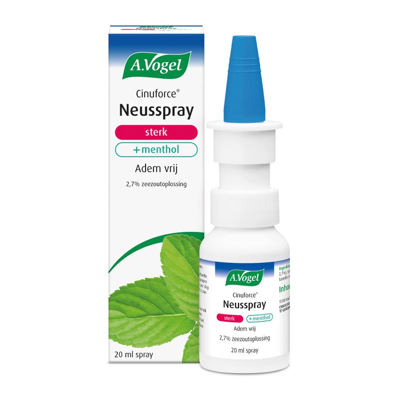 A.Vogel Cinuforce neusspray sterk + menthol (20 ml)