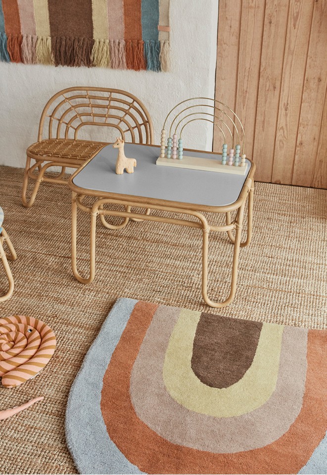 OYOY Mini - Abacus Rainbow - Brass Plated