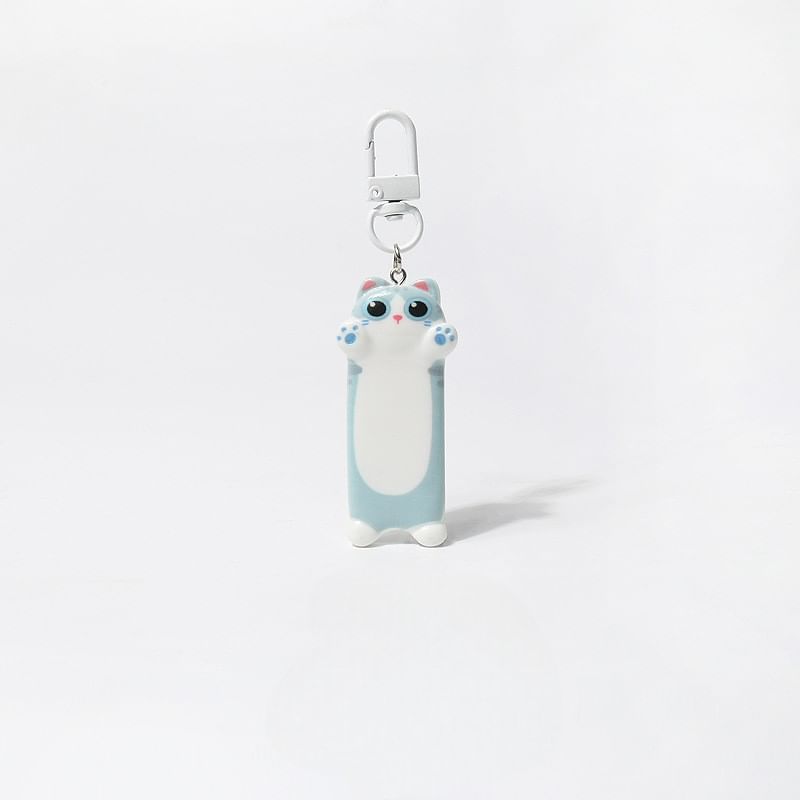 Klossi - Sleutelhanger met katten-plastic tasje (verschillende ontwerpen)