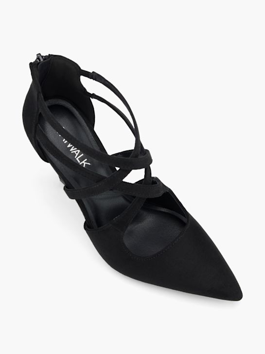 Graceland Spangenpumps Schwarz