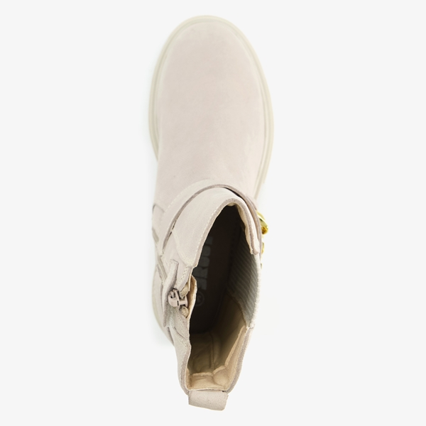 Groot leren meisjes chelsea boots