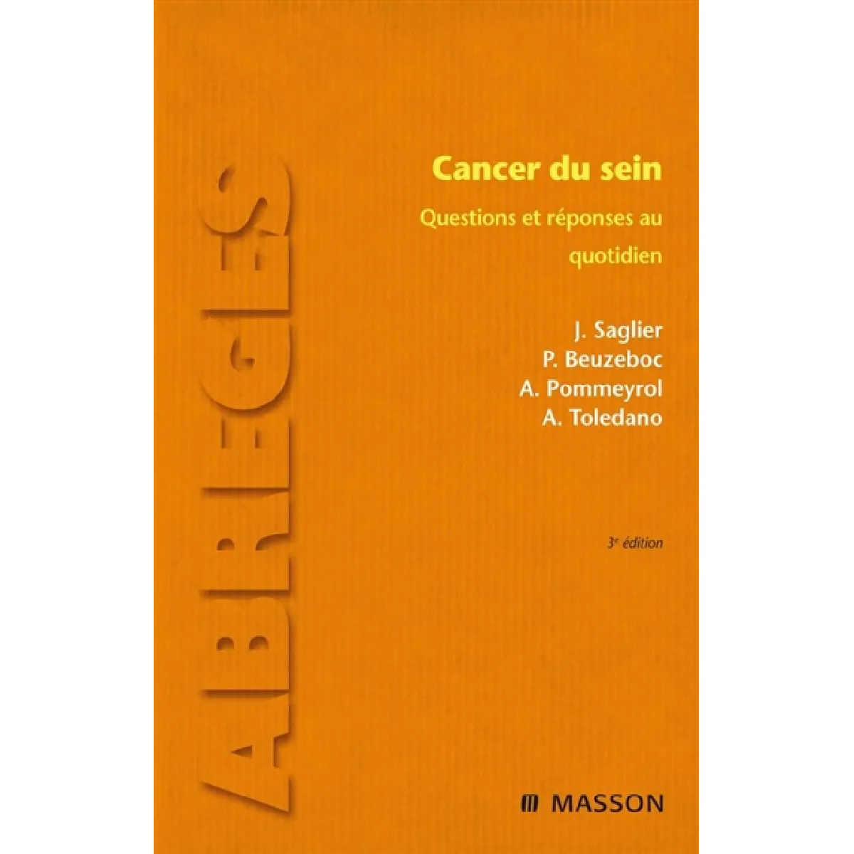 Cancer du sein : questions et réponses au quotidien · Occasion