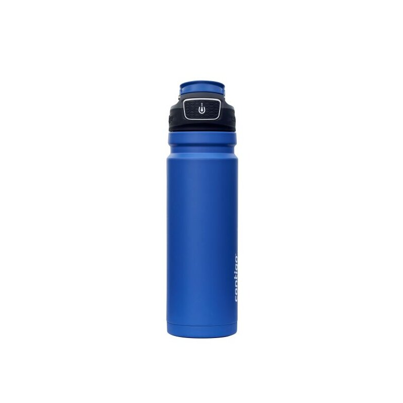 Contigo Autoseal Free Flow Premium Outdoor Thermoflasche, Edelstahl Trinkflasche 700ml (blue corn)