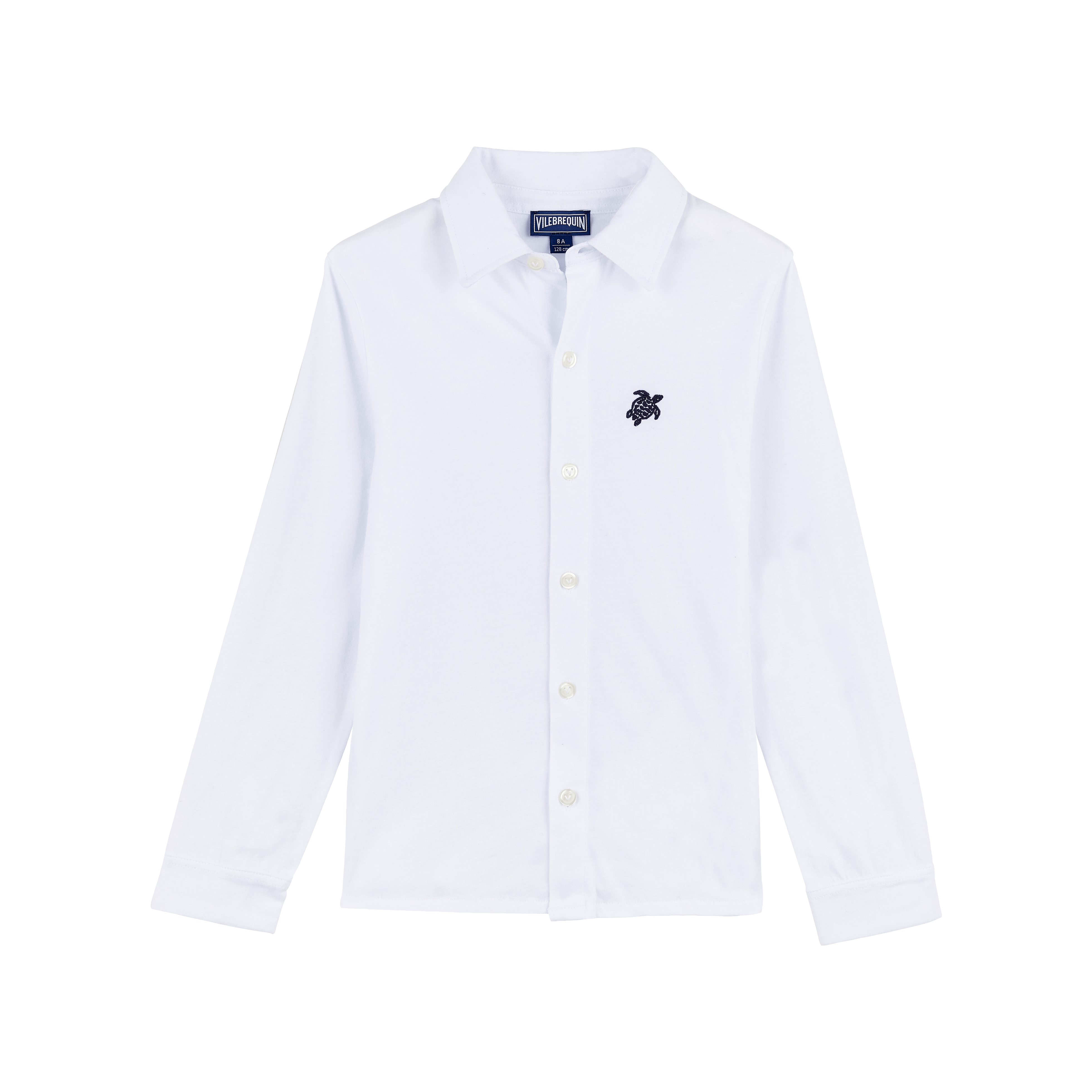 Chemise en Coton Organique Garçon Uni