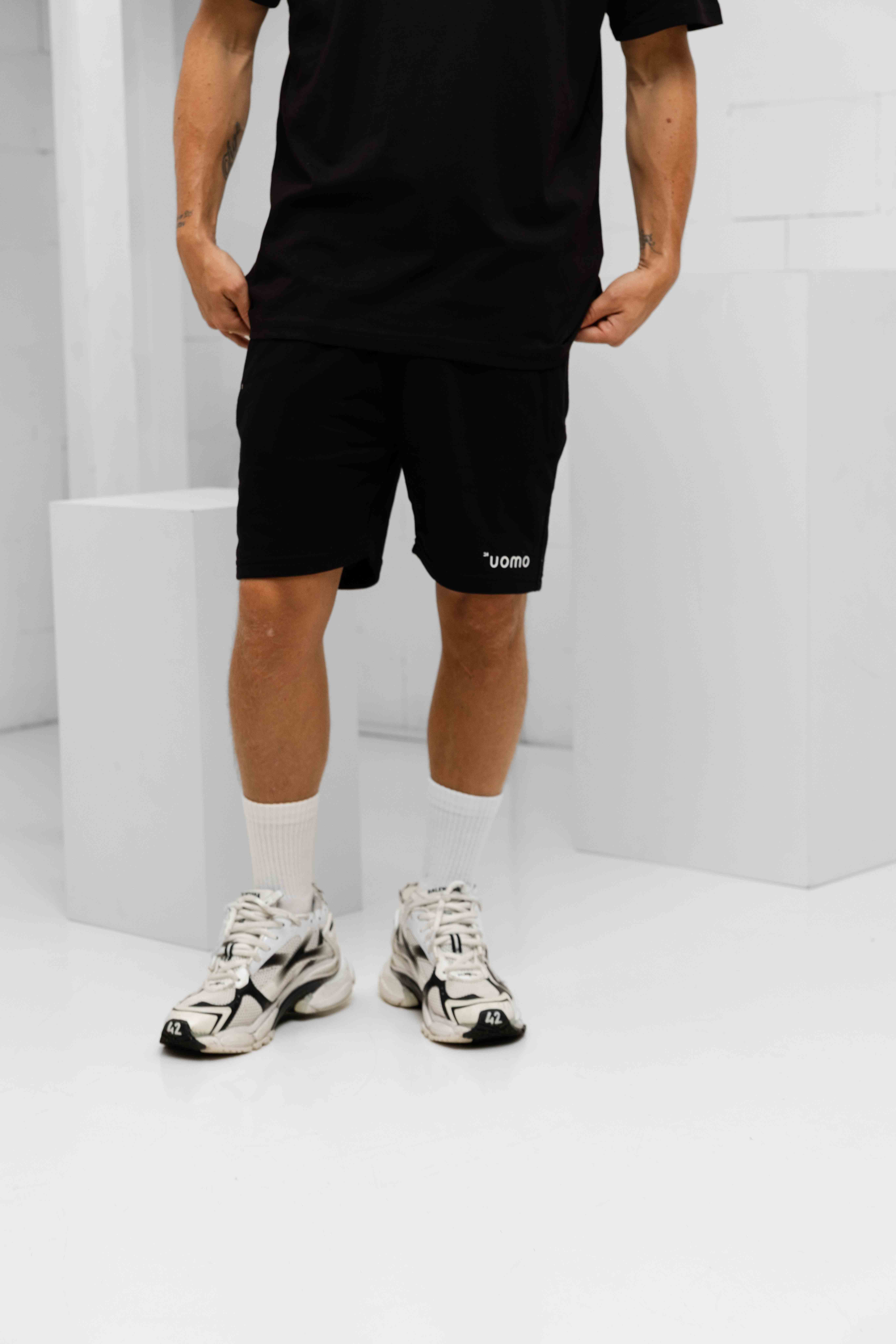 24 Uomo Basic Zomerset Heren Zwart
