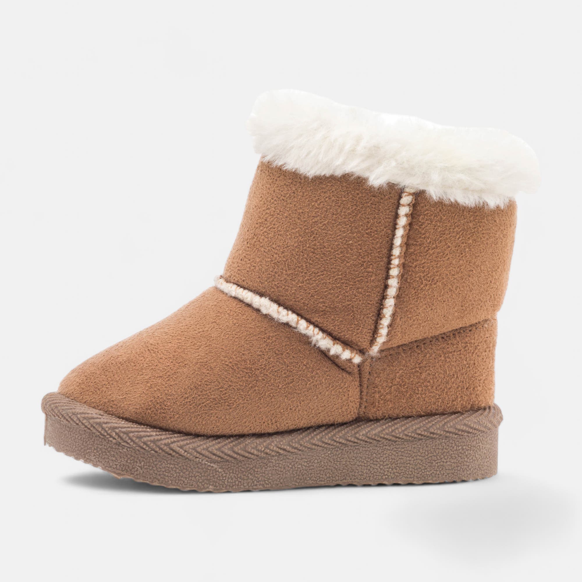 Bottines Bébé fille cognac