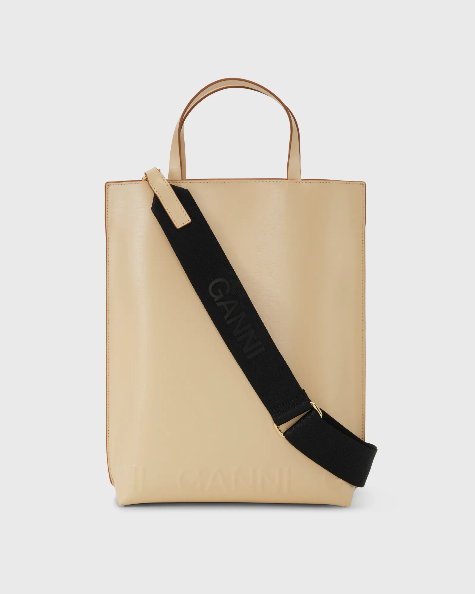 Bolsa média Ganni Banner
