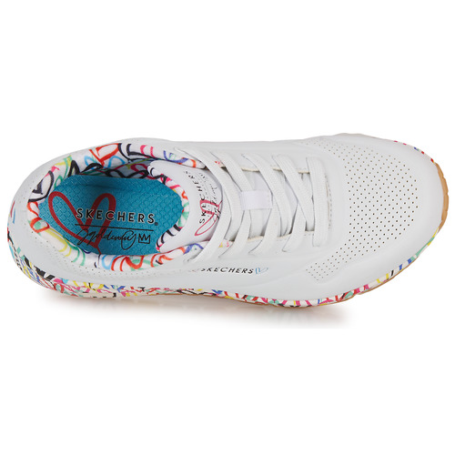Skechers - UNO - Blanc / Multicolore