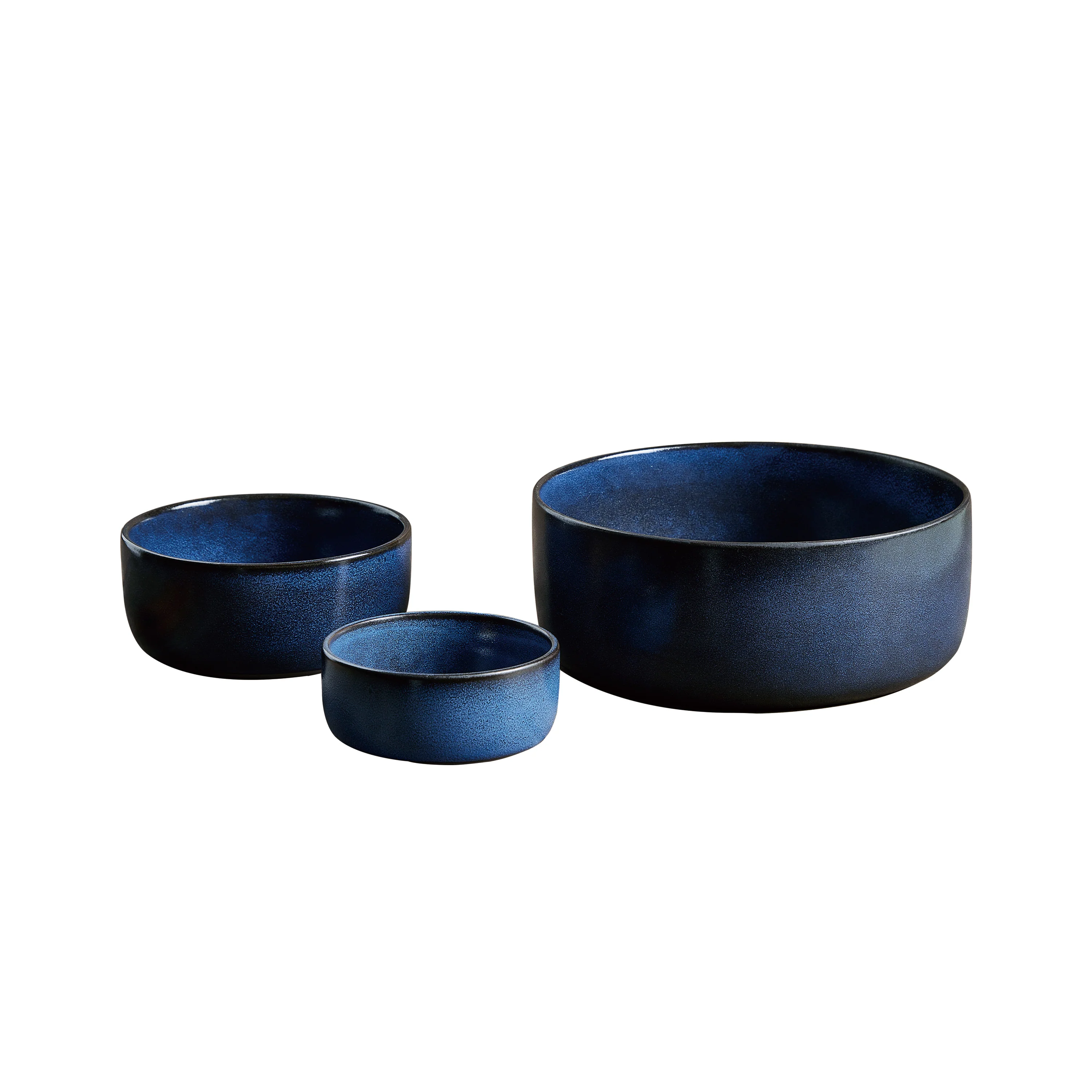 RAW  Skålesæt, Midnight Blue - 3 stk.