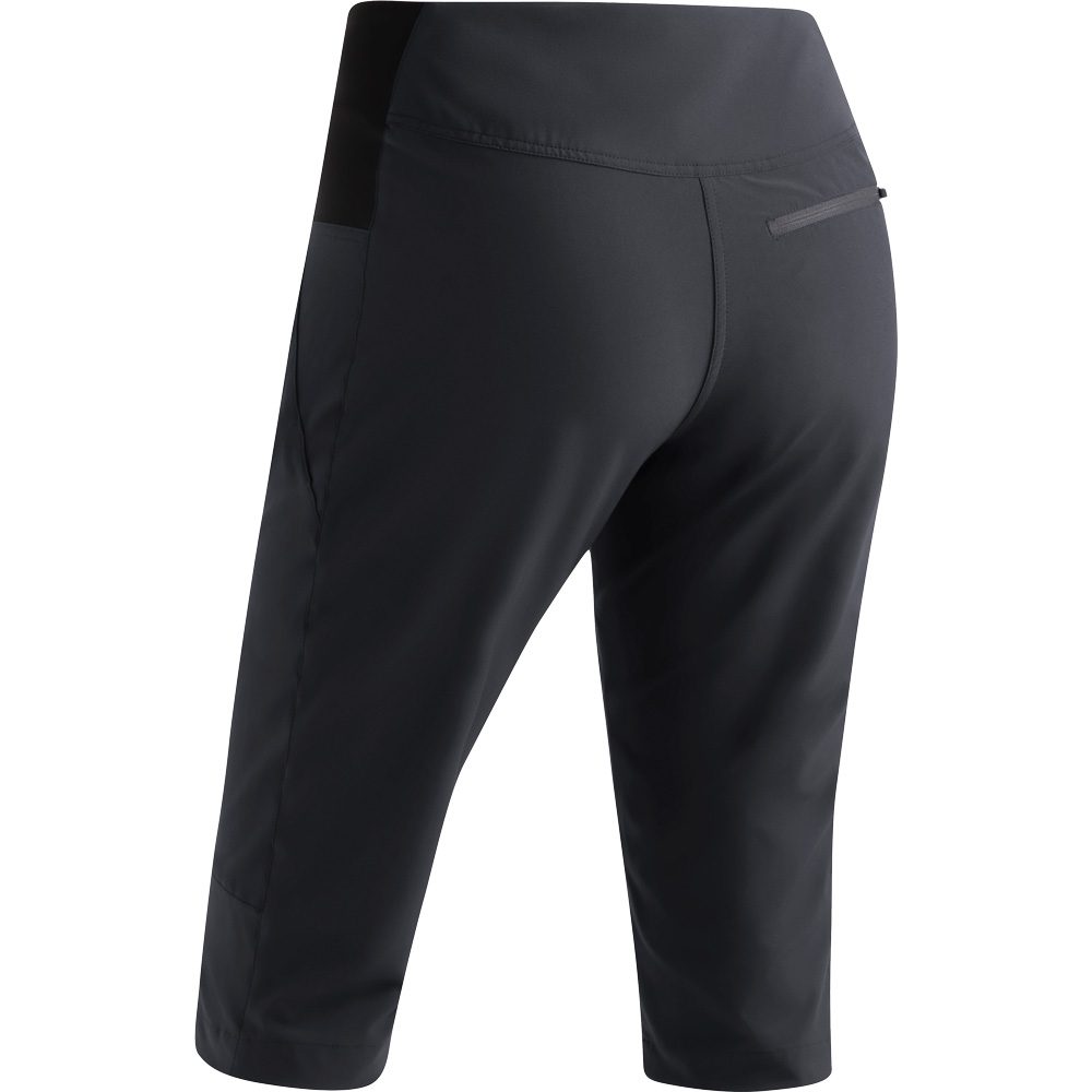 Maier Sports Latit Capri Vario Shorts Damen schwarz