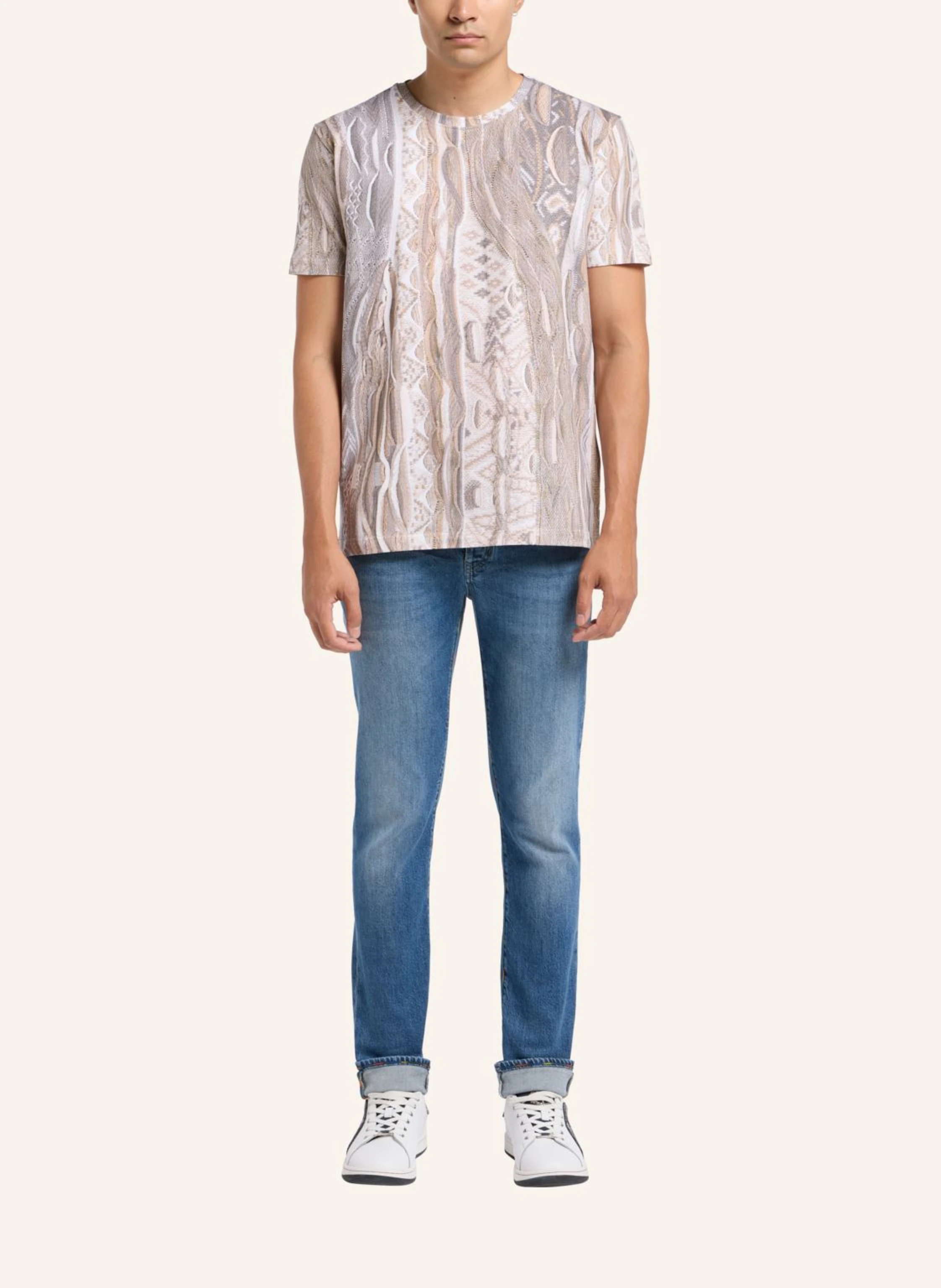 CARLO COLUCCI Alloverprint T-Shirt DI POLI