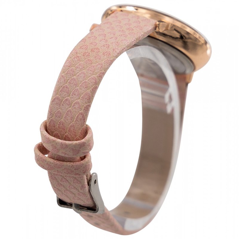 Montre Femme CHTIME bracelet Cuir Rose