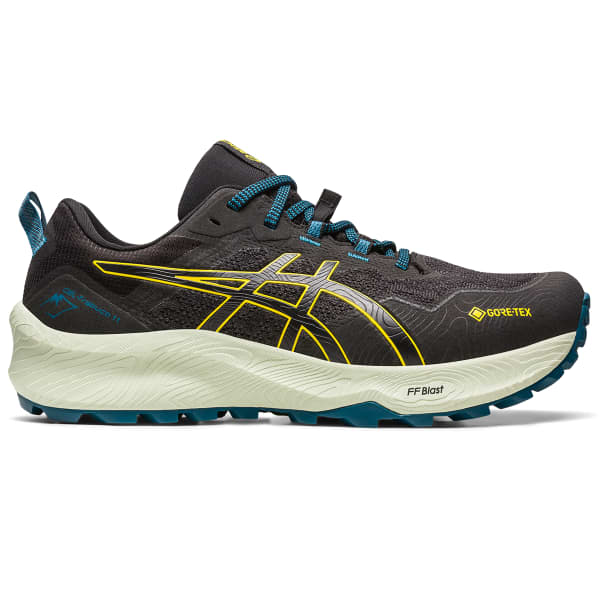Chaussure trail ASICS GEL-TRABUCO 11 GTX BLACK/GOLDEN YELLOW