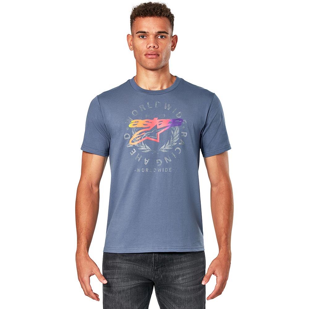 Alpinestars - T-shirt Overlay SS CSF Bleu