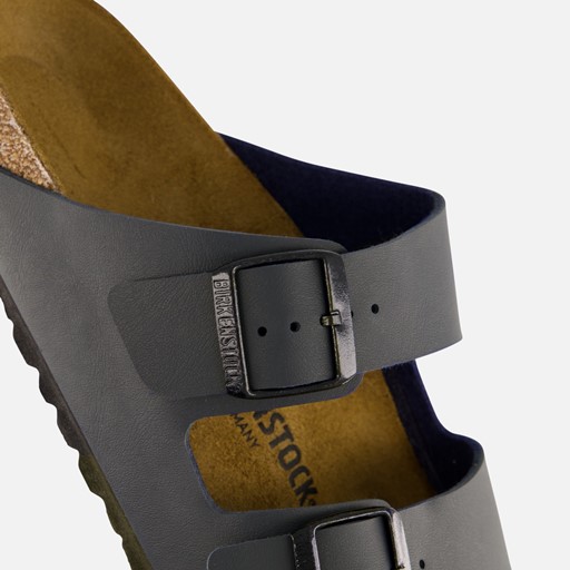 Birkenstock Arizona Slippers blauw Imitatieleer