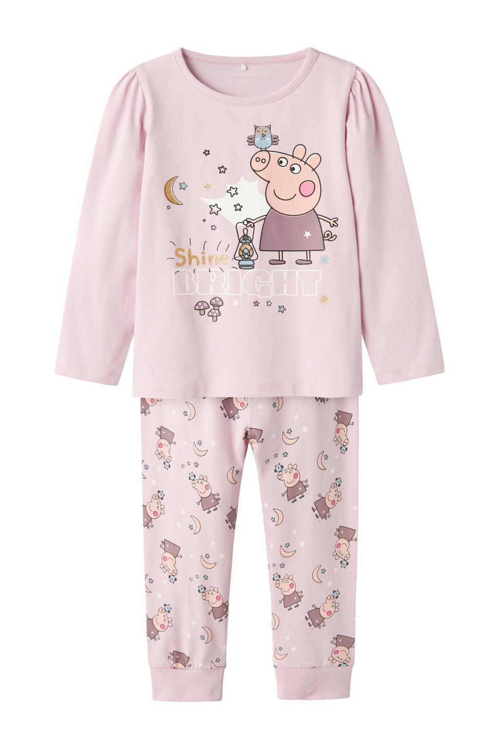 NAME IT Peppa Big pyjama roze