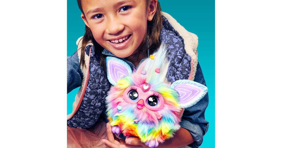 HasbroFurby Tie-Dye Pluchenspeelgoed