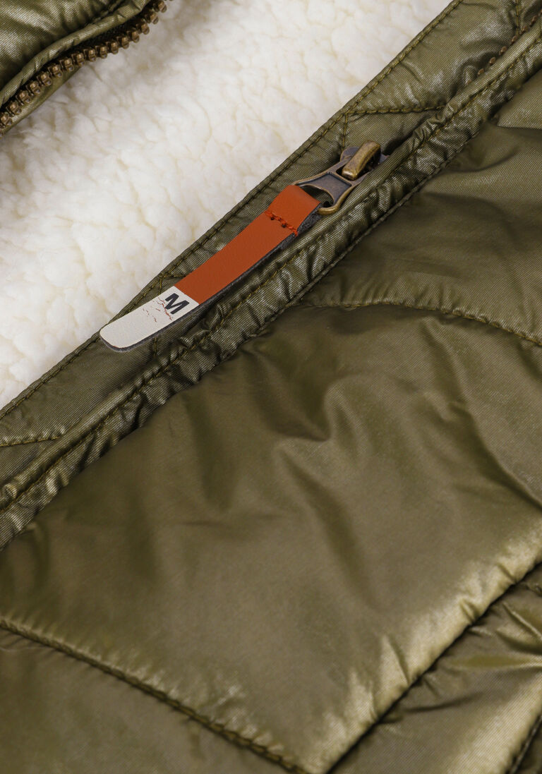 MOODSTREET khaki moodstreet gewatteerde jas m207-5210