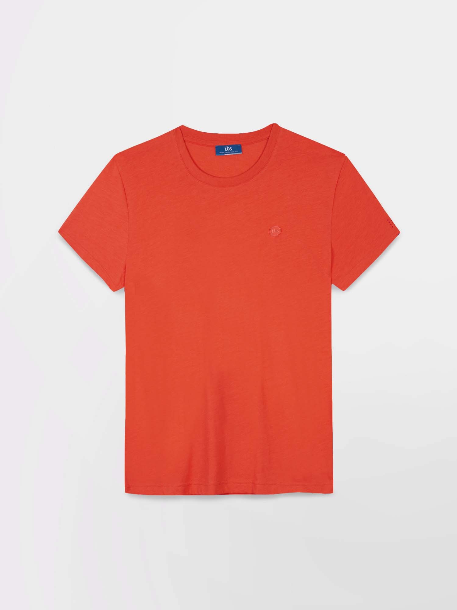 Tee Shirt Homme Manches Courtes Rouge