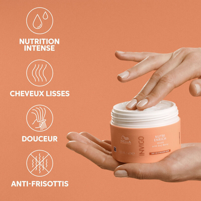 Masque cheveux secs Invigo Nutri-Enrich Wella 150ML