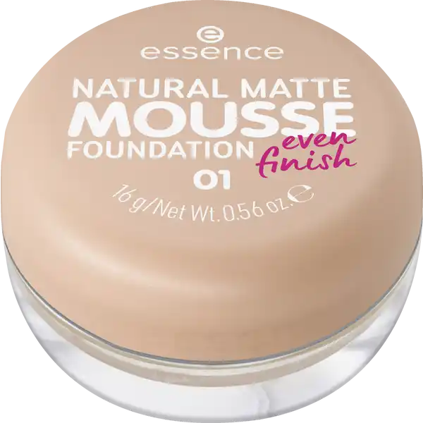Natural Matte Mousse Foundation 01