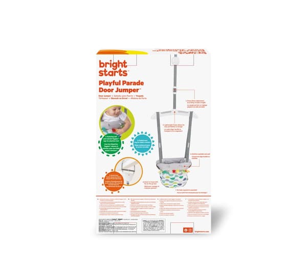 BRIGHT STARTS door jumper  Playful Parade 11619