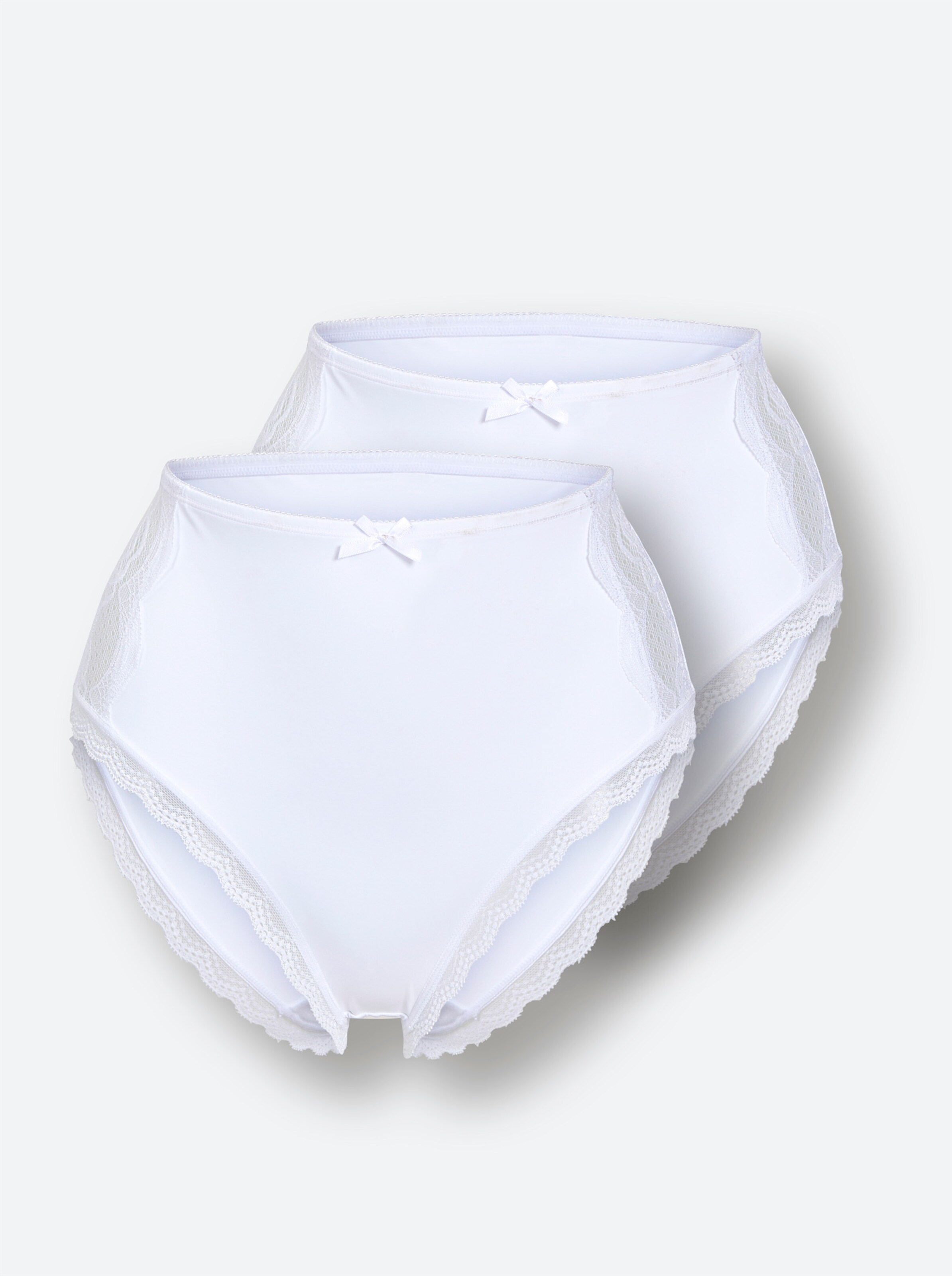 wäschepur Hüftslip in weiß