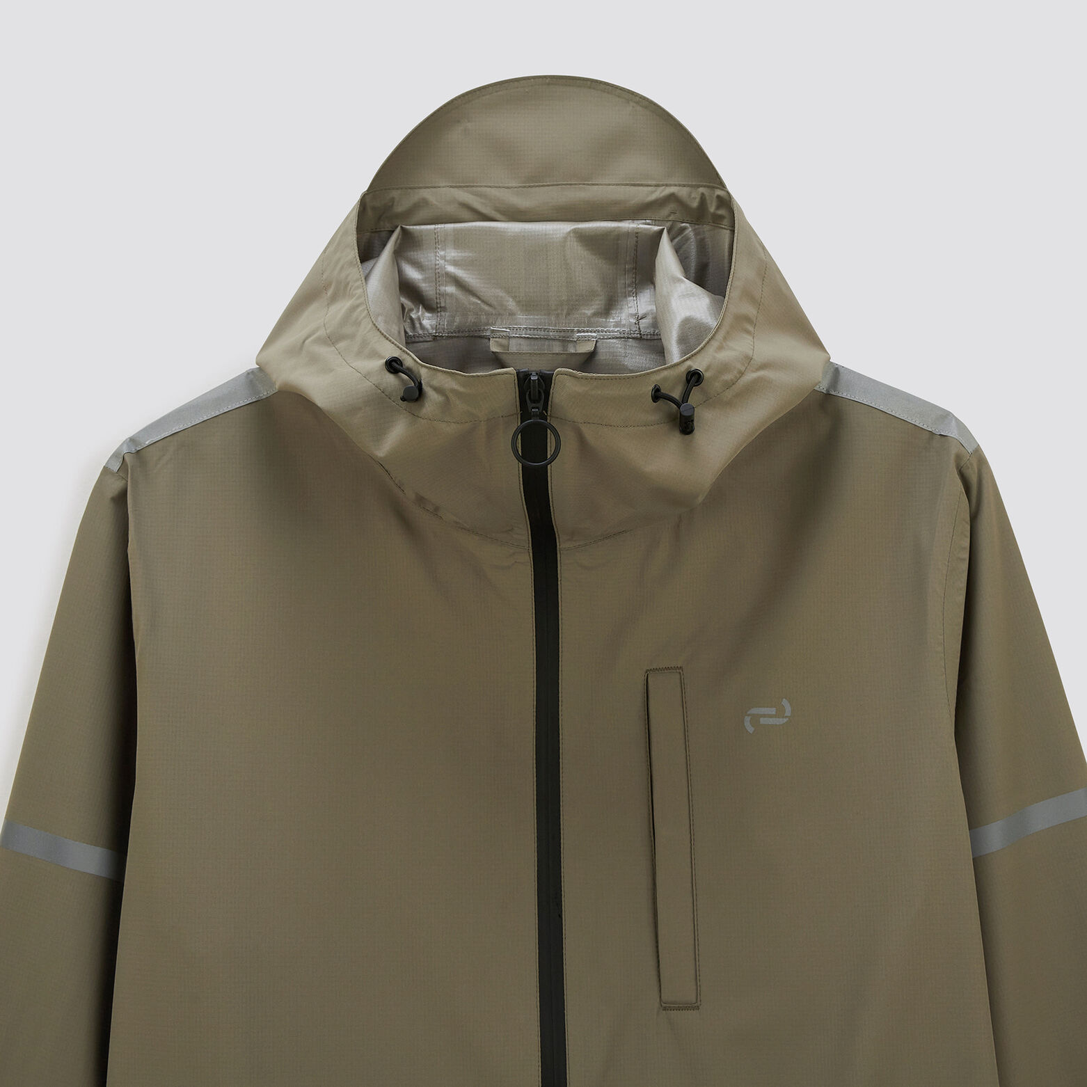Manteau de pluie matière imperméable Vert kaki