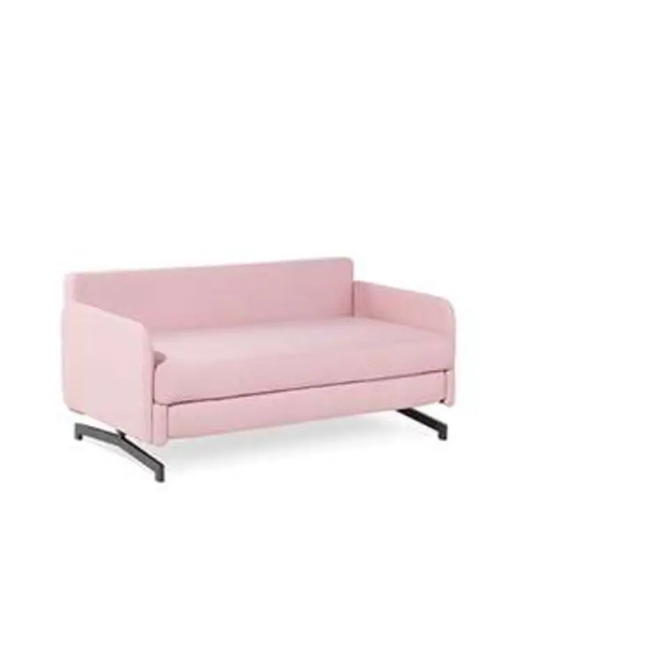 BELFAST - Slaapbank - Roze - Polyester