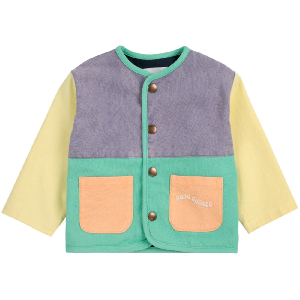 Køb Bobo Choses Multicolor Farve Block Woven Jakke