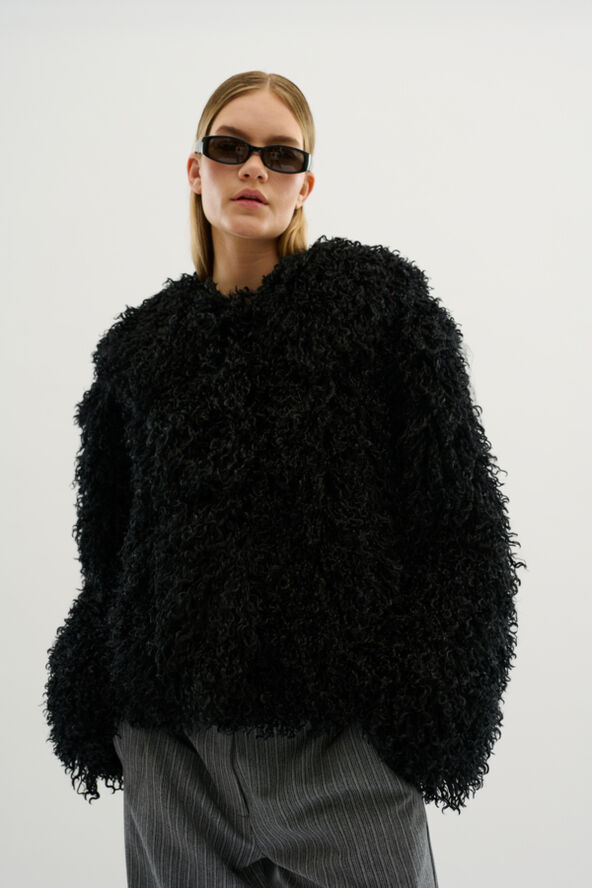 Karen by Simonsen KBSpencer Fur Jacket Meteorite