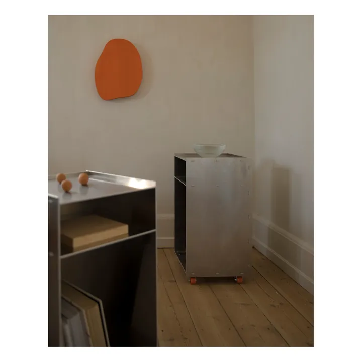 Frama Table d'appoint Rivet box en aluminium