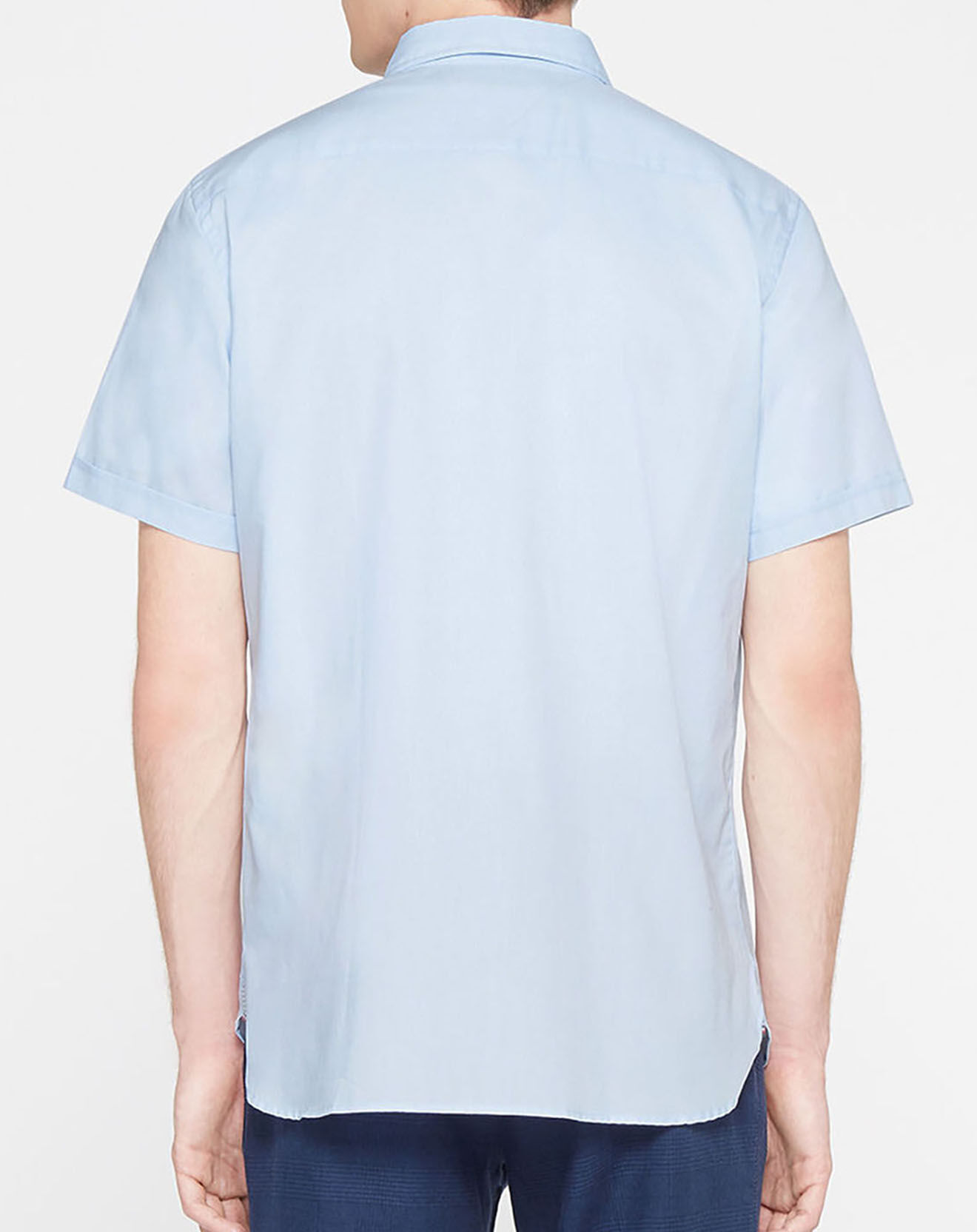 Tommy Hilfiger Chemise slim fit travel oxford bleu clair