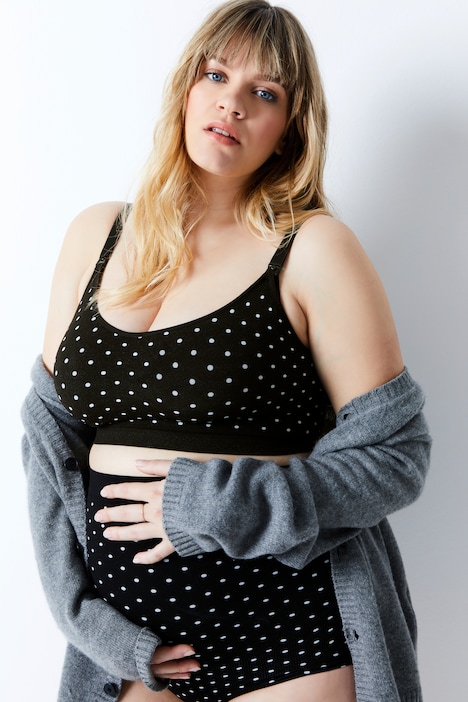 Bellieva-Still-Bustier, Klick Verschluss, verstärkte Seiten