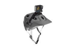 Gurthalterung für belüftete Helme(Adjustable Strap for Bike, Ski, Kayak + Sports helmets)