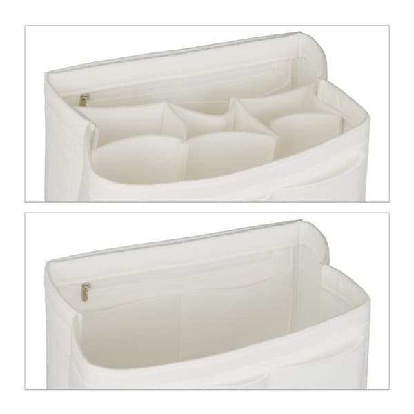 Veske Organizer Veske Filt Hvit