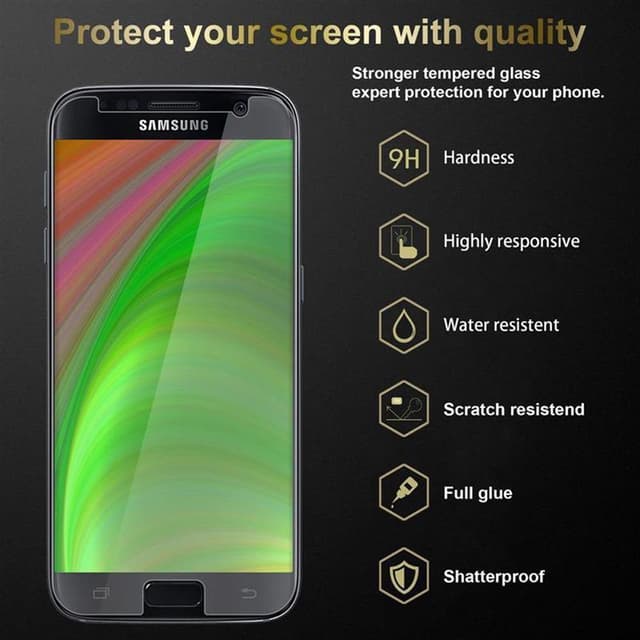 Samsung Galaxy S7 3x Skærmbeskytter Beskyttelsesglas