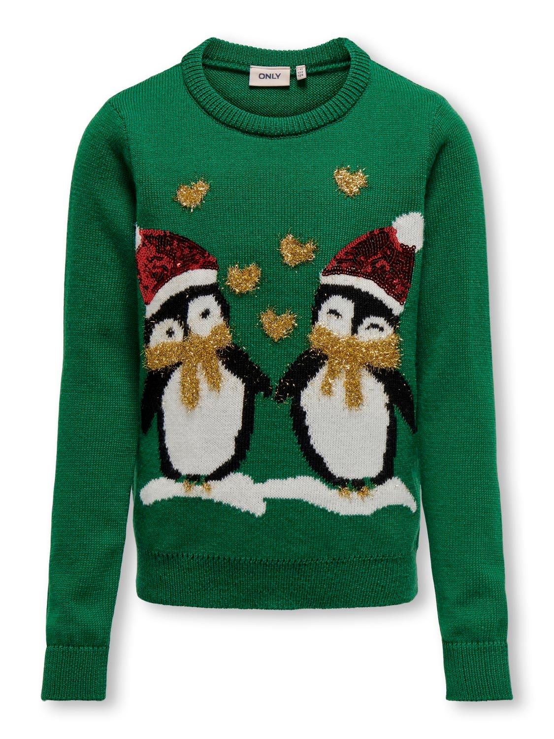 KOGXMAS Strickpullover Green Jacket