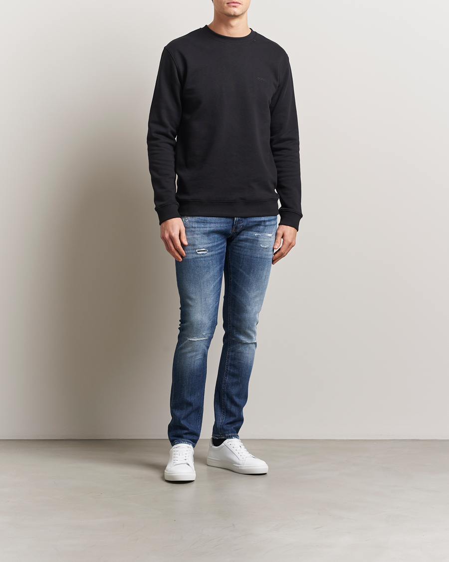 Dondup George Distressed Jeans Dark Blue