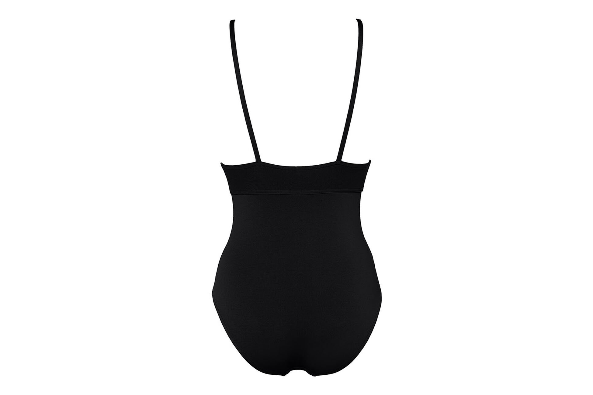 Larcin Une-pièce triangle NOIR N