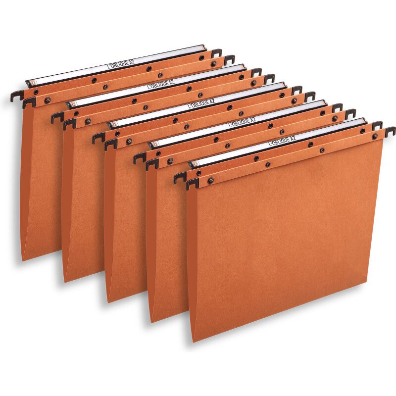 10 Dossier Susp Elba Ultimate Azo Fdv A4 Kraft Orange