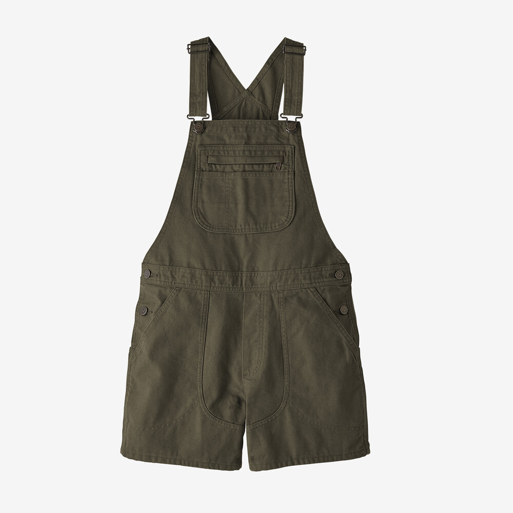 Damen-Latzhose mit Stehfunktion - 5 Zoll
