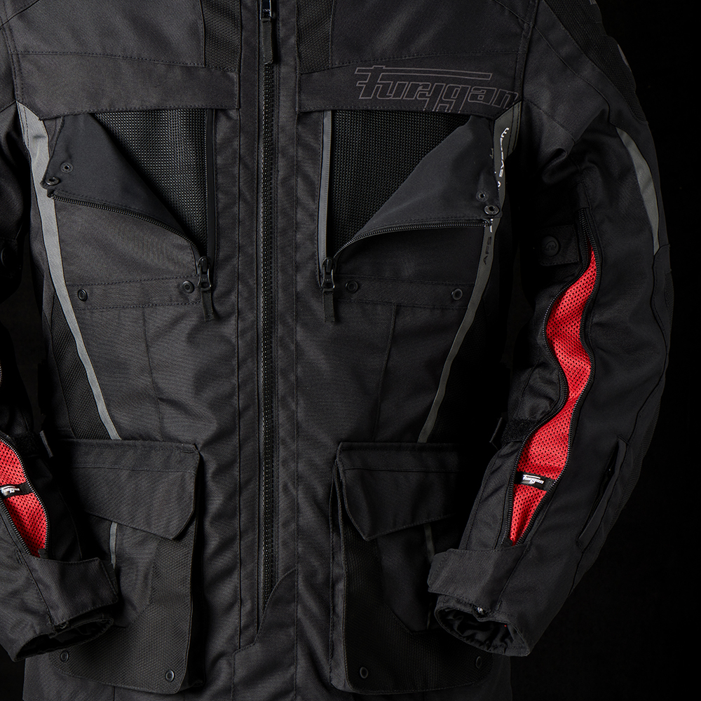 Furygan - Veste Brevent 3 en 1 Noir / Gris