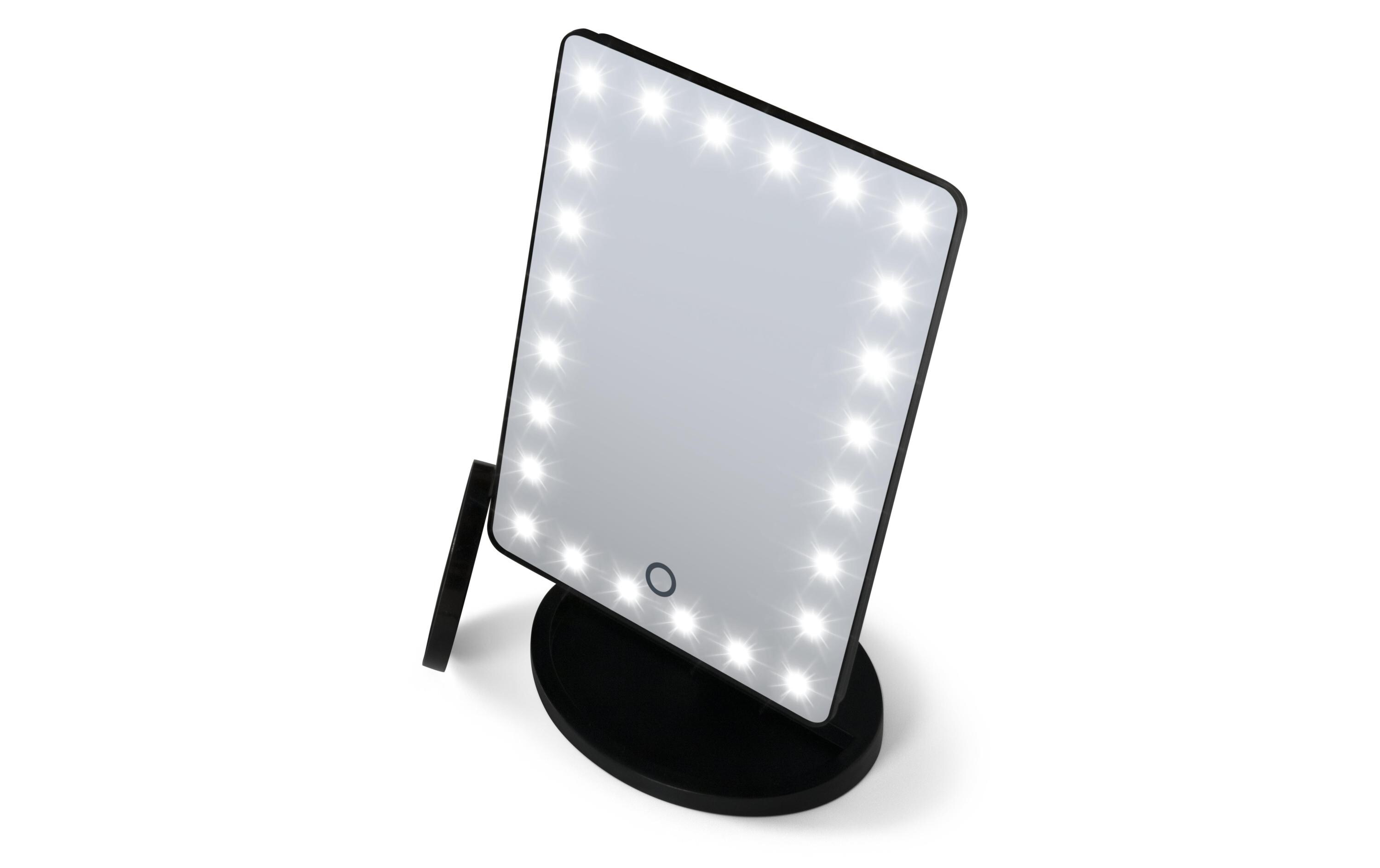 Kosmetikspiegel Touch Beauty Mirror SchwarzDimmbarer Schminkspiegel