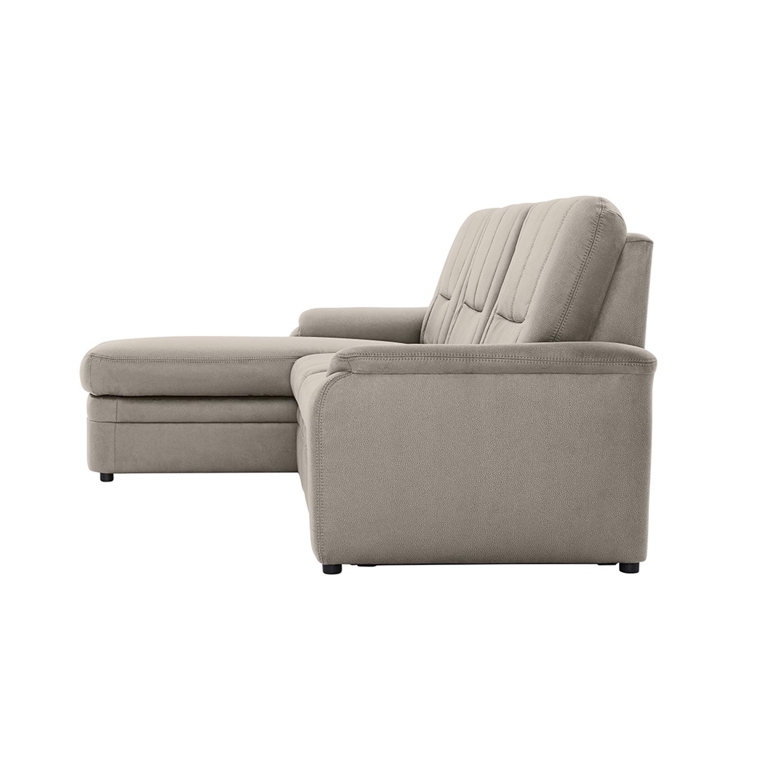 polsterpower Ecksofa - Holiday alu - Basismodell - Recamiere links