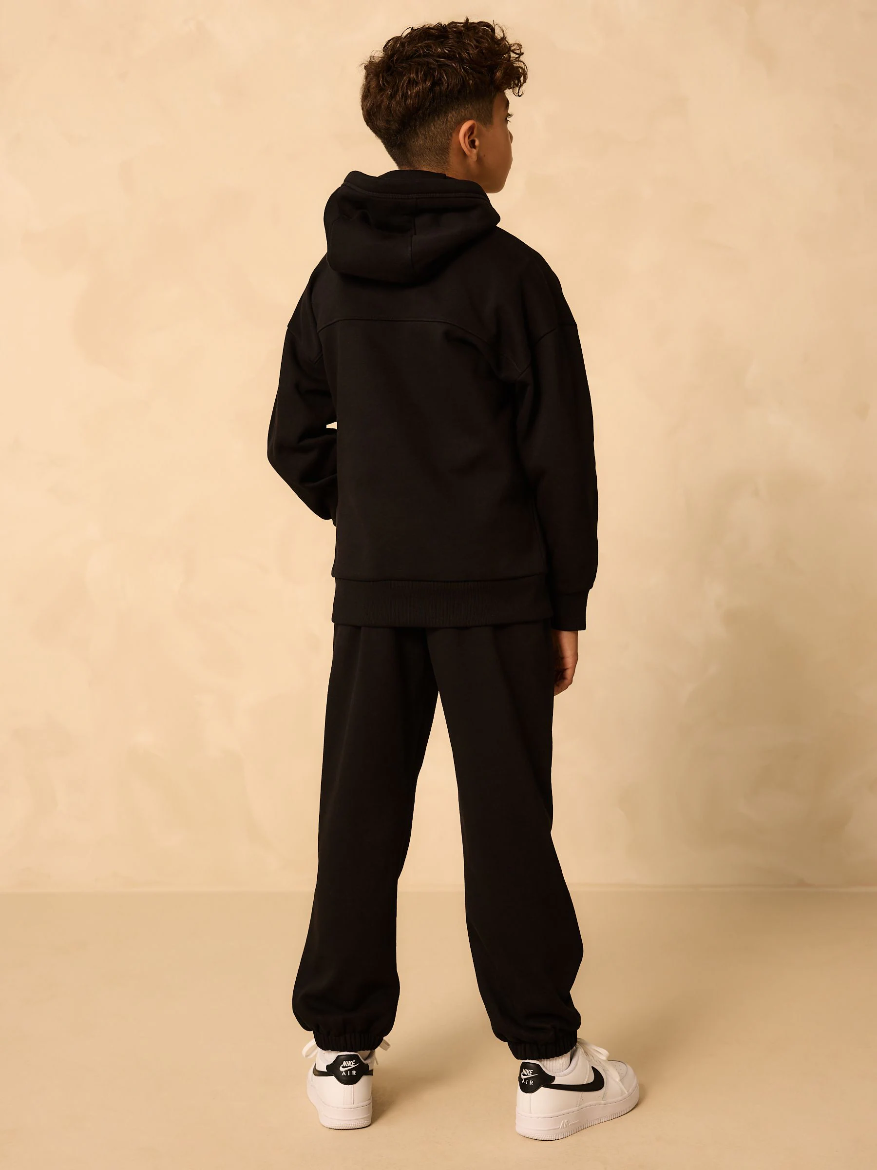 Zwart - Set van sweatshirt en joggingbroek