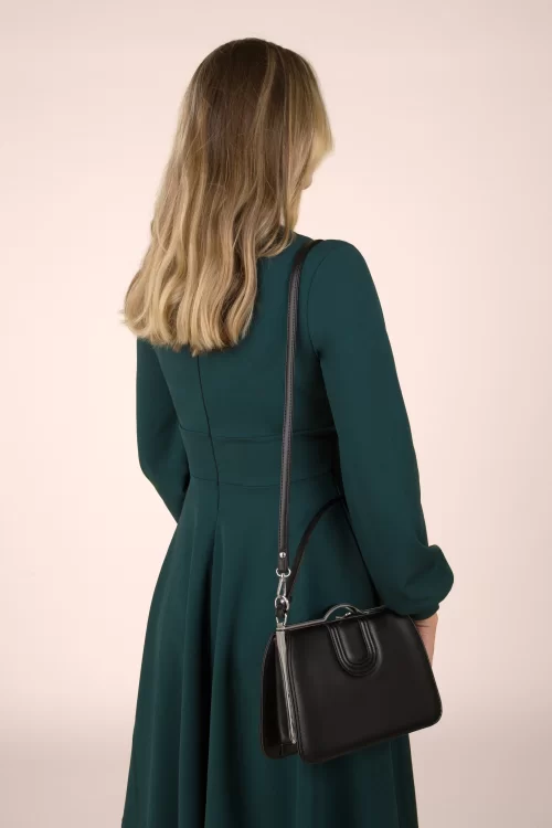 Banned Retro Dolores handtas in zwart