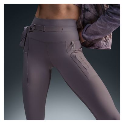 Collant 7/8 Nike Trail Go Violet Femme