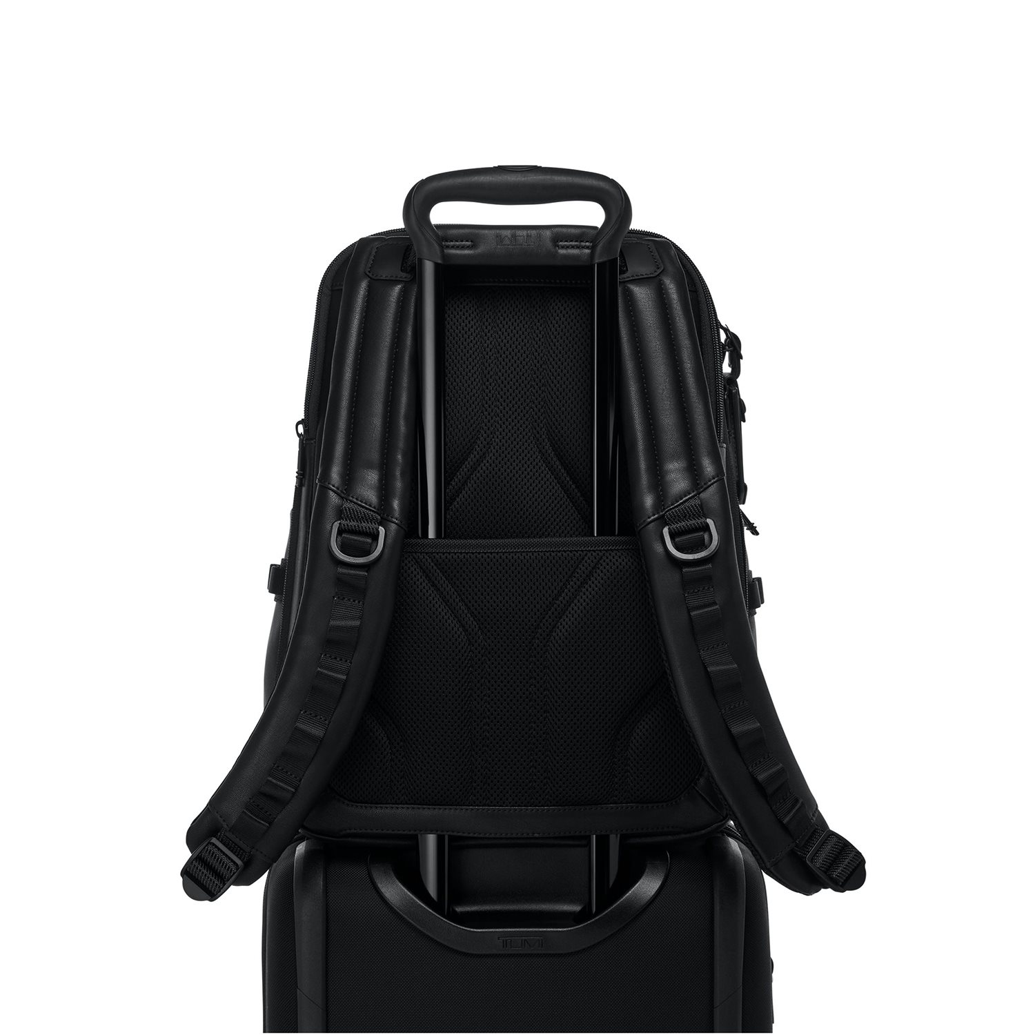 Tumi Alpha Bravo Nathan Navigation Backpack Leather black