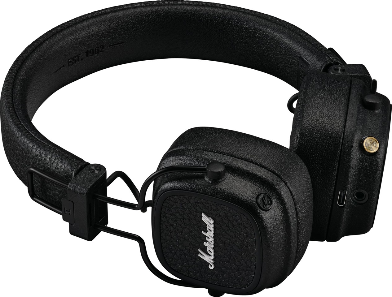 Marshall - Major V Black: Revolutionerende Over-Ear Hovedtelefoner med Overlegen Lydkvalitet